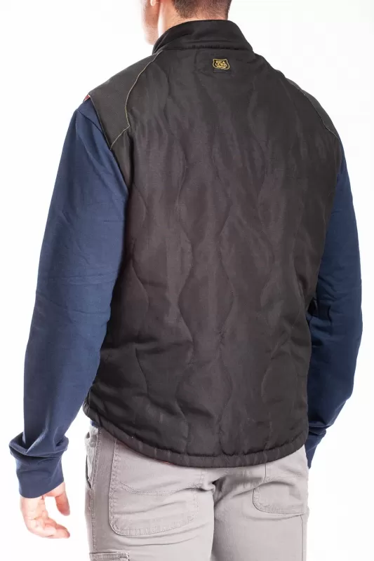 Gilet trapuntato reversibile alta visibilità GILET