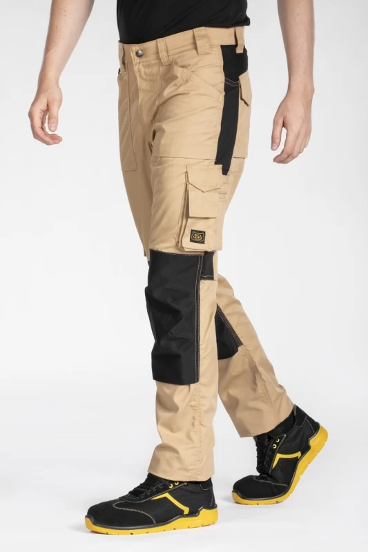 Pantaloni da lavoro multitasche MOBILON BEIGE