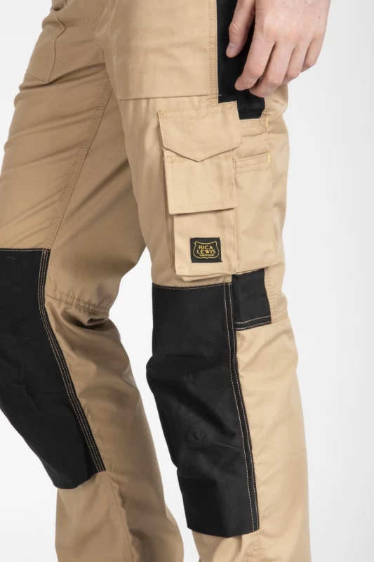 Pantaloni da lavoro multitasche MOBILON BEIGE