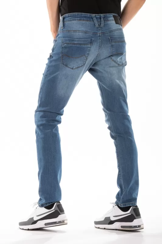 Jeans RL80 Fibreflex® super stonewashed coupe droite ajustée
