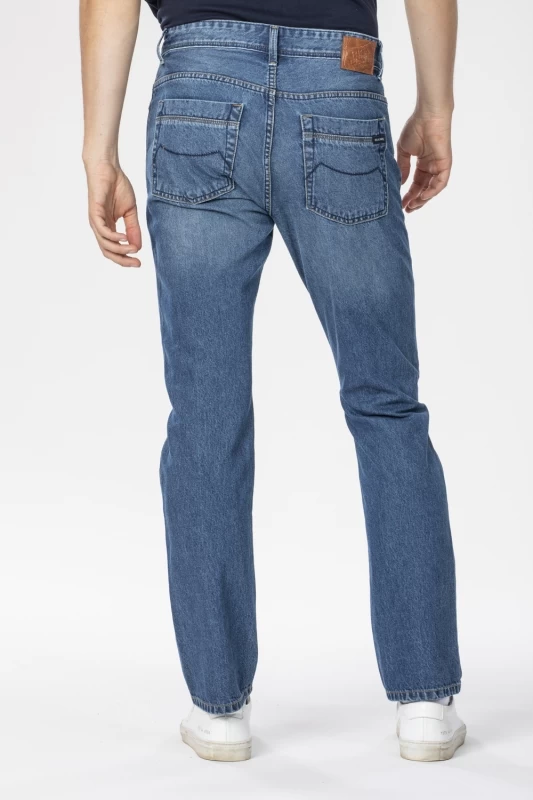 Jeans RL70 coupe droite confort denim léger stone washed ABRAM