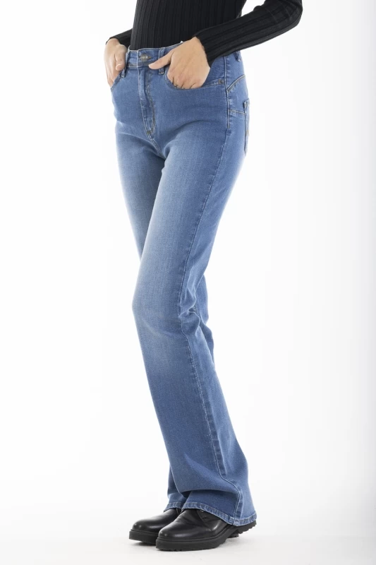 Jeans coupe bootcut push-up MAELLE 