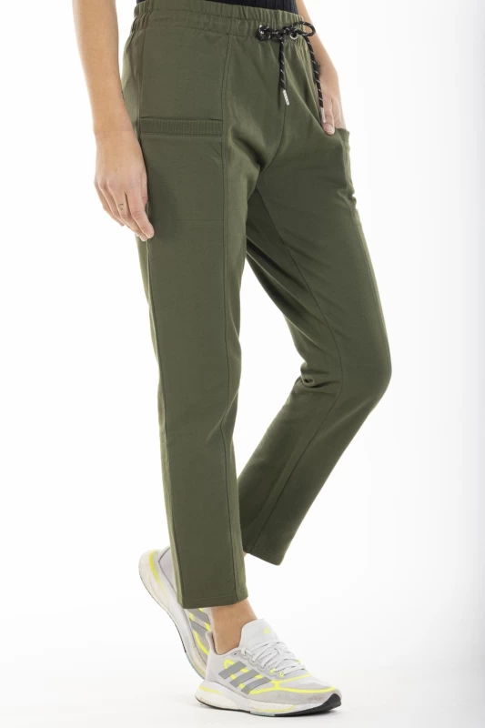 Pantalon coupe slim en molleton MALGA