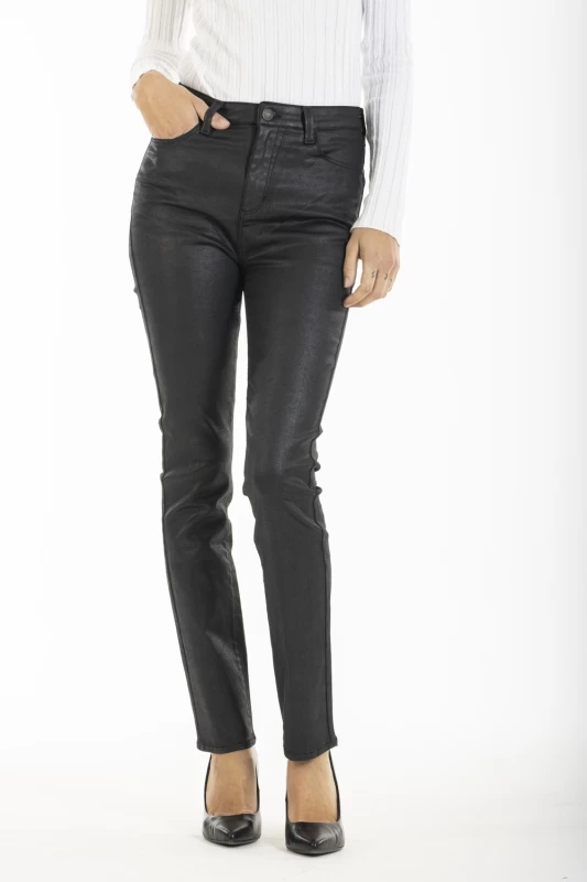 Jeans slim enduit stretch MARGO