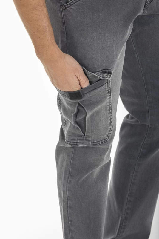 Jeans regular fit cargo RL70 stretch Fibreflex® NARVAL