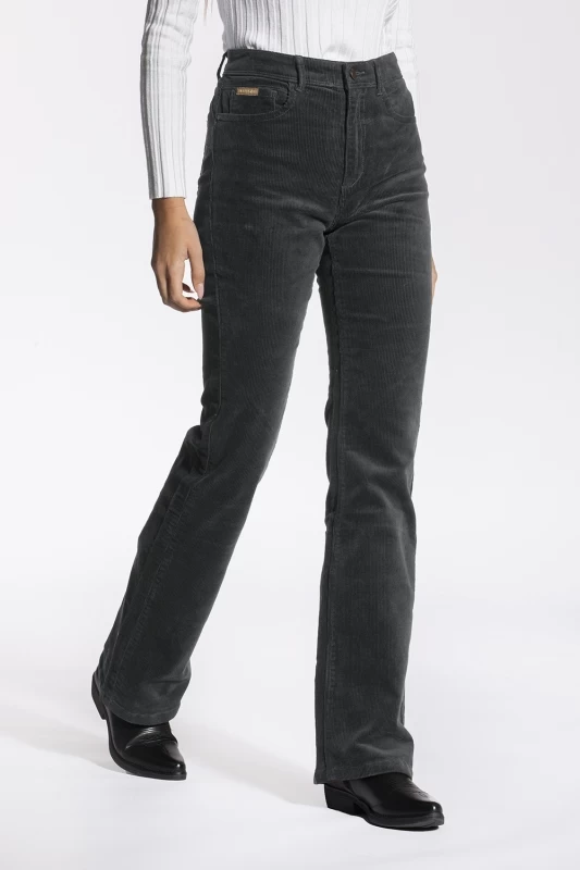 Pantalon coupe bootcut stretch MARLY