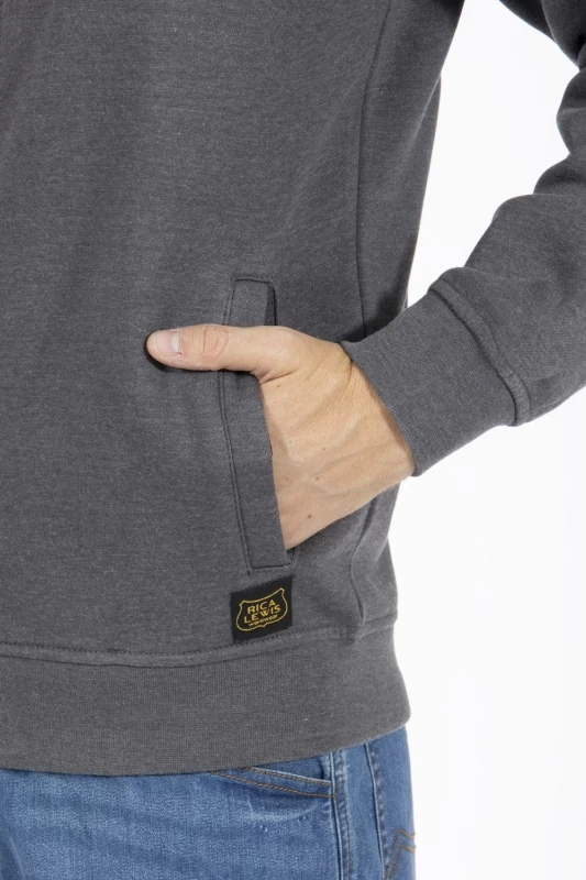 Felpa con zip FULLZIP