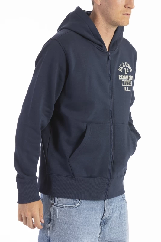 Felpa con cappuccio e zip DJANGO