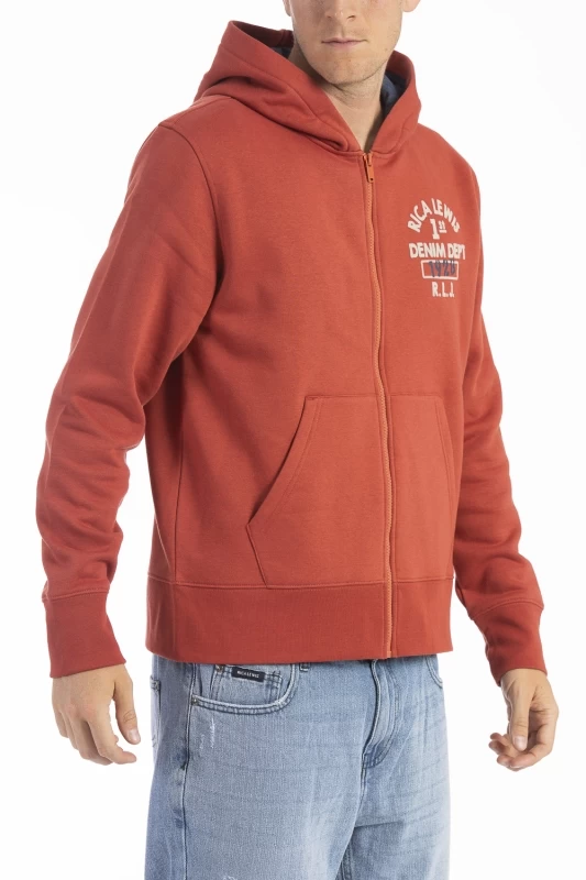 Felpa con cappuccio e zip DJANGO