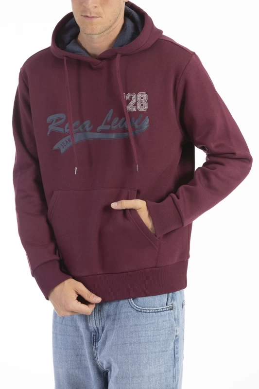 Maglia con cappuccio firma DOUG