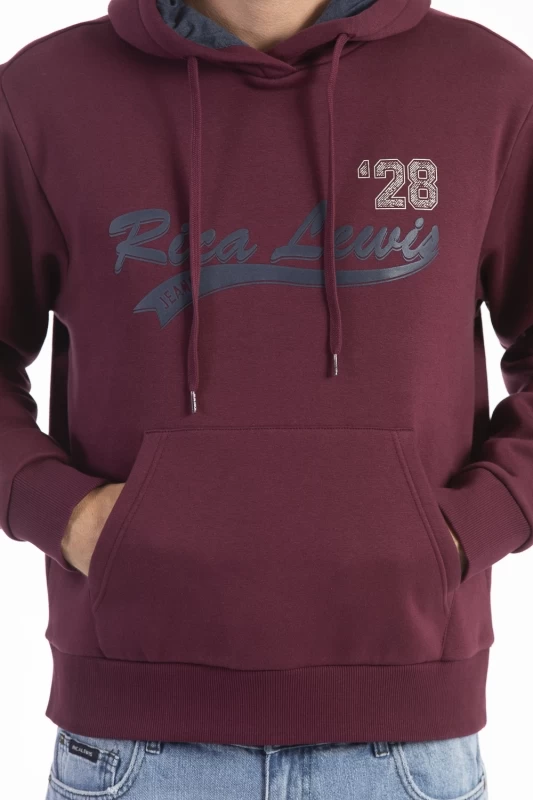 Maglia con cappuccio firma DOUG