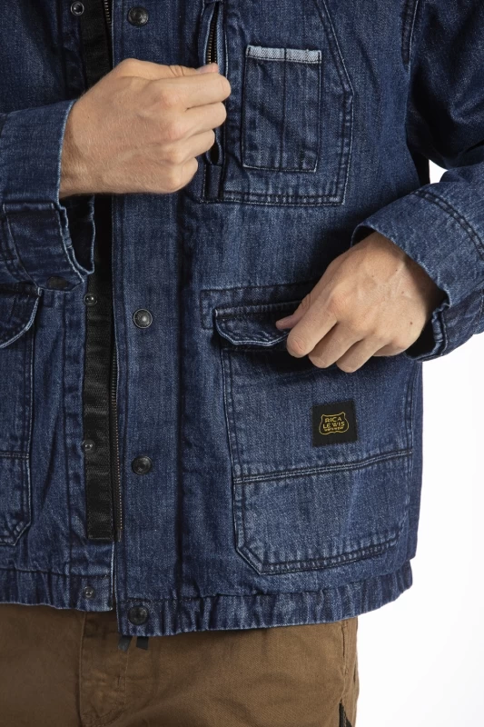 Heavy Denim Work Jacket NEVADA