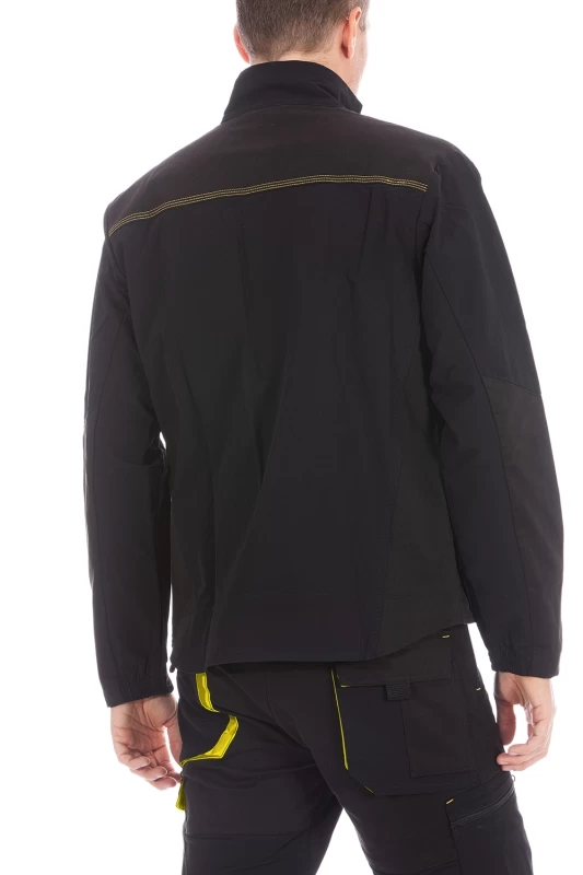 Bi-stretch technical work jacket GRID