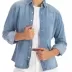 Camicia in denim bleached ROMMY