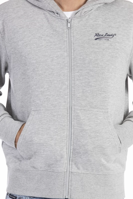 Felpa con zip LAUROS