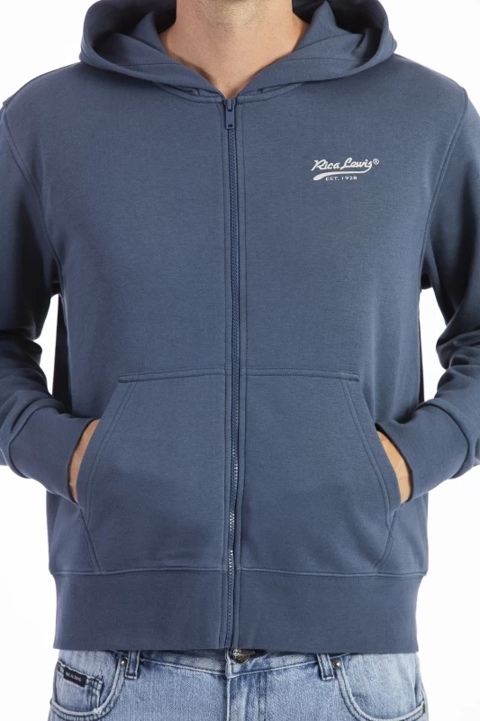 Felpa con zip LAUROS  