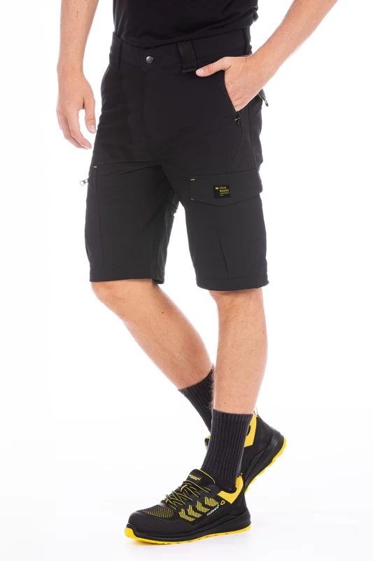 Bi-stretch technical work Bermuda shorts SPIN