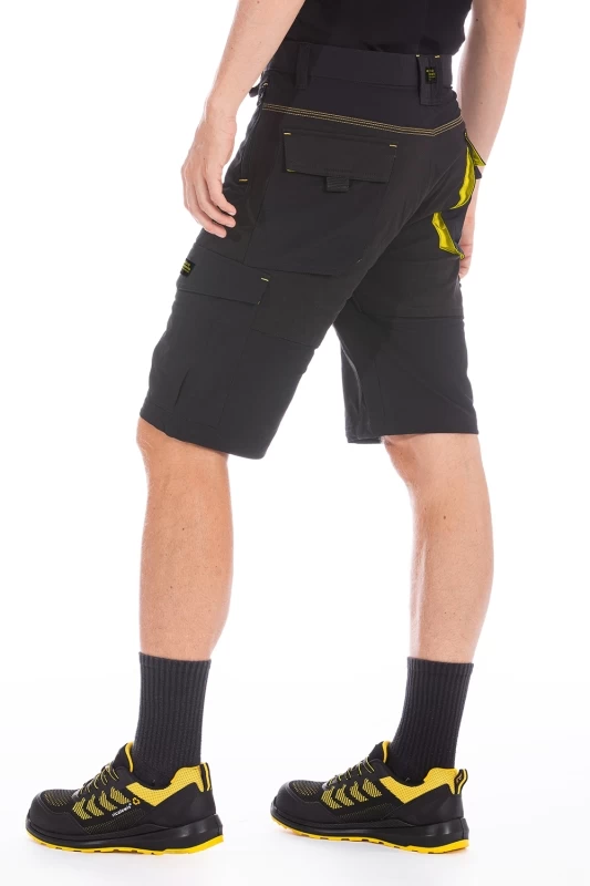 Bi-stretch technical work Bermuda shorts SPIN