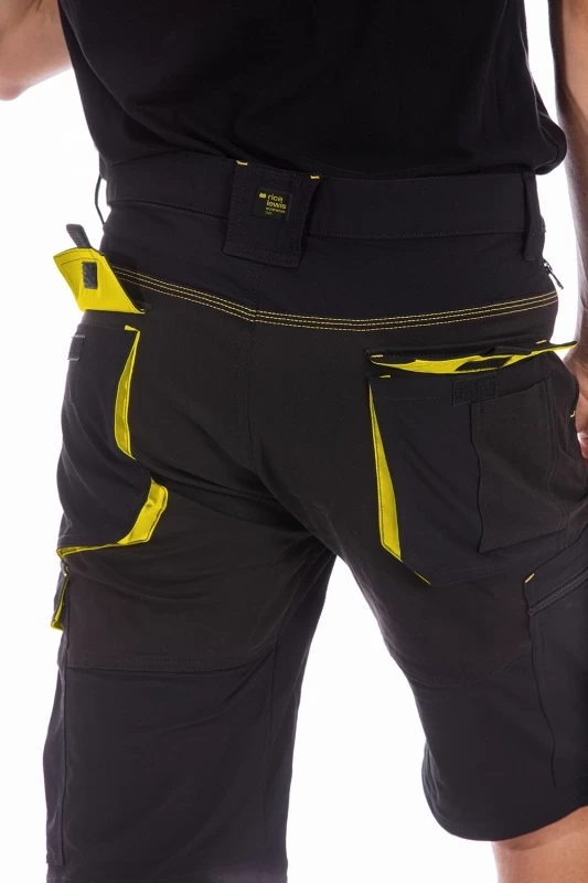 Bi-stretch technical work Bermuda shorts SPIN