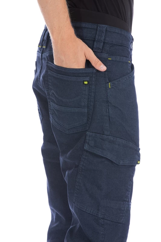 Pantaloni multitasche con vita alta nella parte posteriore WELLER1