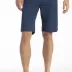 Relaxed Bermuda shorts in GENESYX straight cut cotton canvas