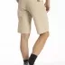 Relaxed Bermuda shorts in GENESYX straight cut cotton canvas 