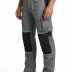 Pantalon multi-poches avec inserts fluo MOBIFLU