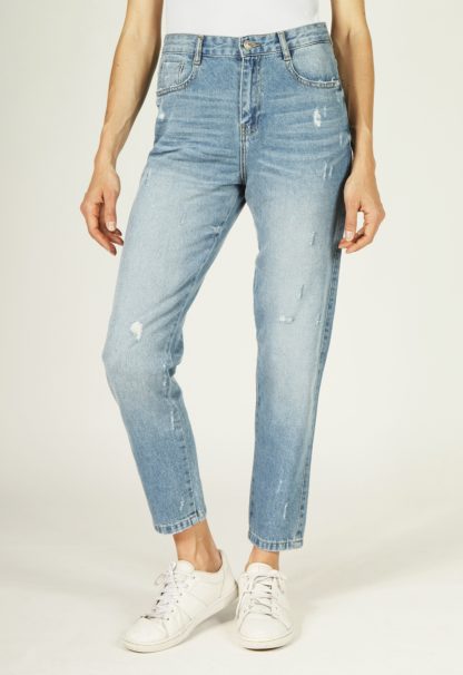 Jeans coupe Mom coton PHOEBE